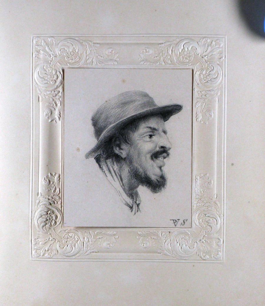 Portrait of Bearded Man with Hat