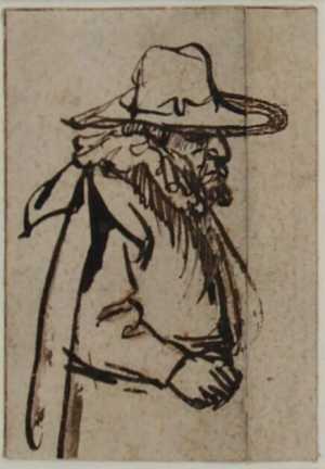 staande-man-met-hoed