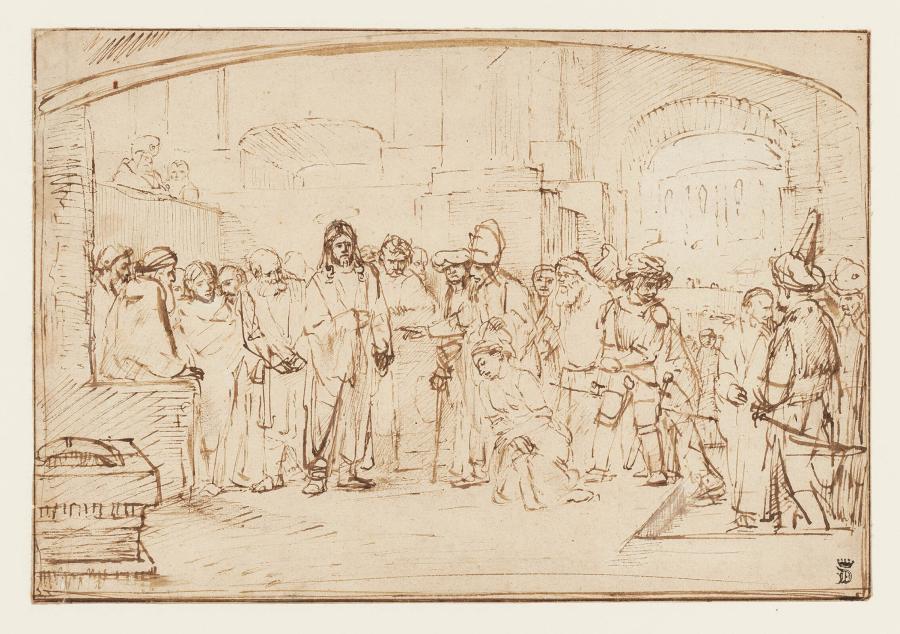 Christ and the Woman Taken in Adultery