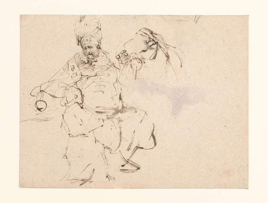 Haman smeekt om genade (?)