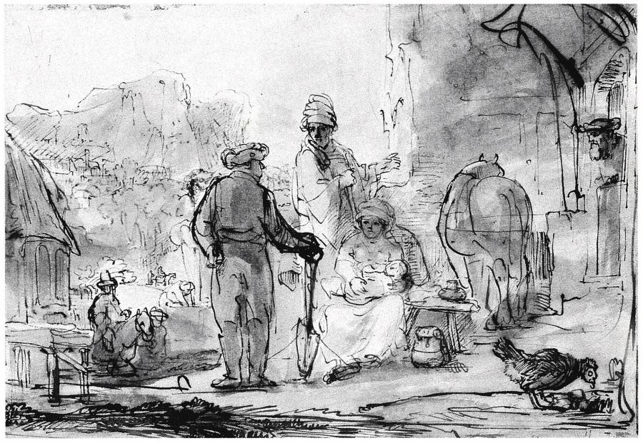 De rust op de vlucht naar Egypte