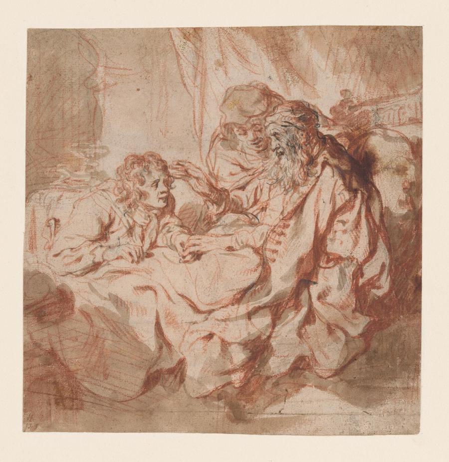 Isaak zegent Jakob