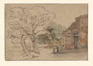 country-road-with-house-and-trees