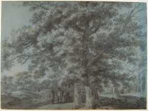 hunters-stop-in-a-forest