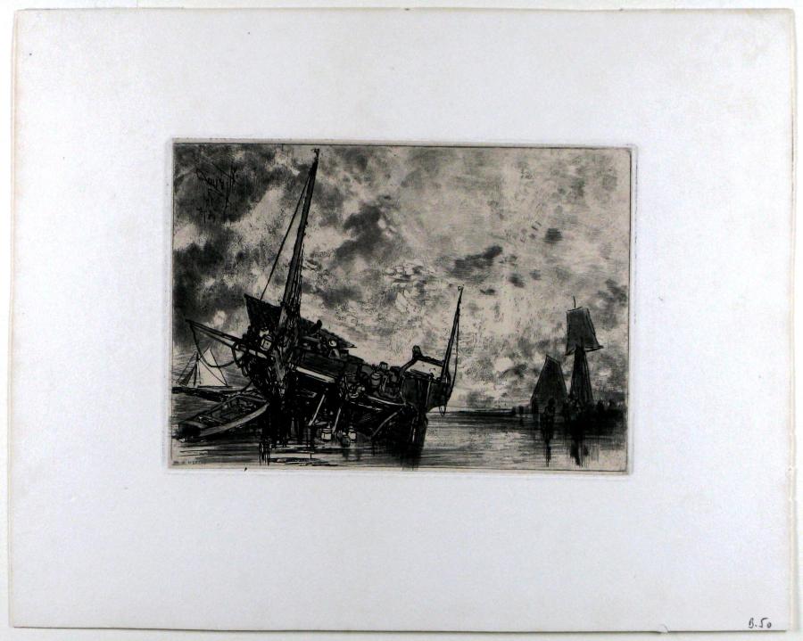 Fishing boat on the beach