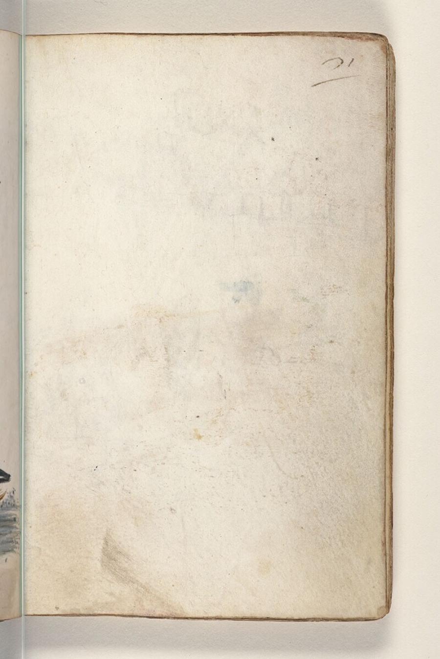 Folio from a Drawing Book: blank