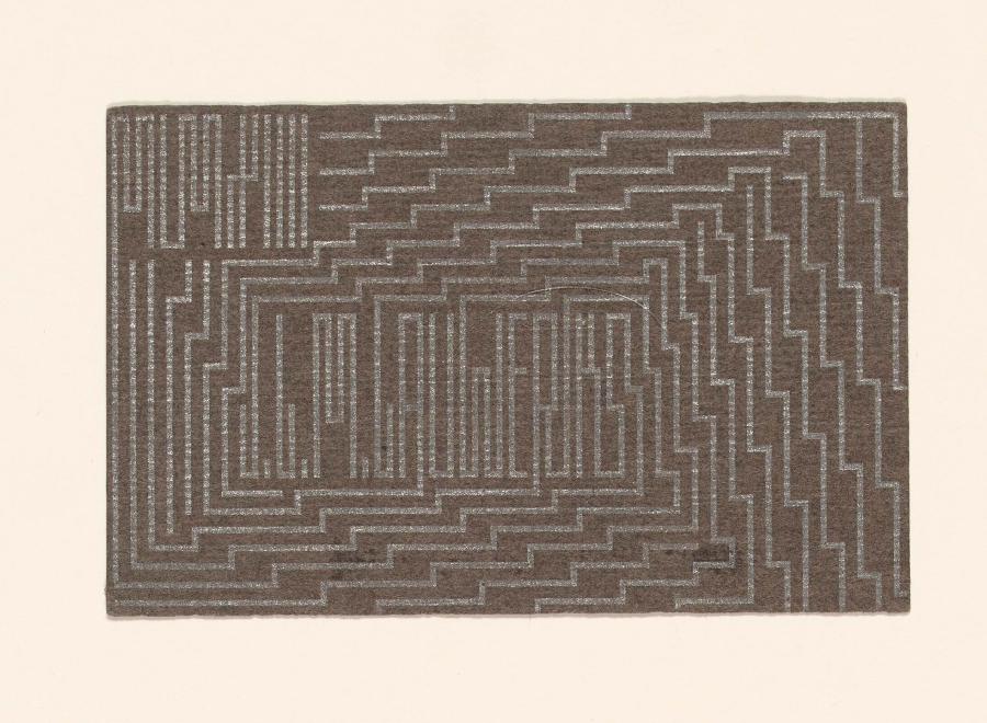 Business card of Johannes Ludovicus Mattheus Lauweriks