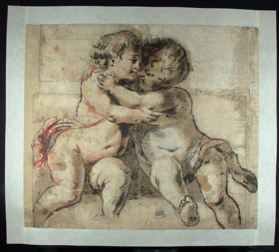 Twee spelende kinderen