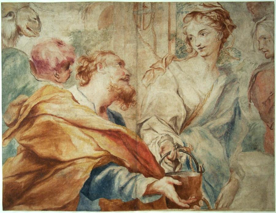 Jacob en Rachel bij de bron - Museum Boijmans Van Beuningen
