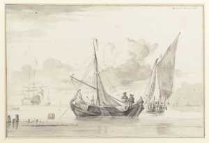 ships-at-the-coast-in-calm-weather