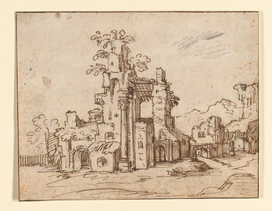 Ruins of an Italian Castle