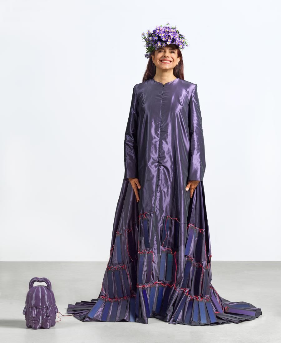 Wedding Solar Panel Dress