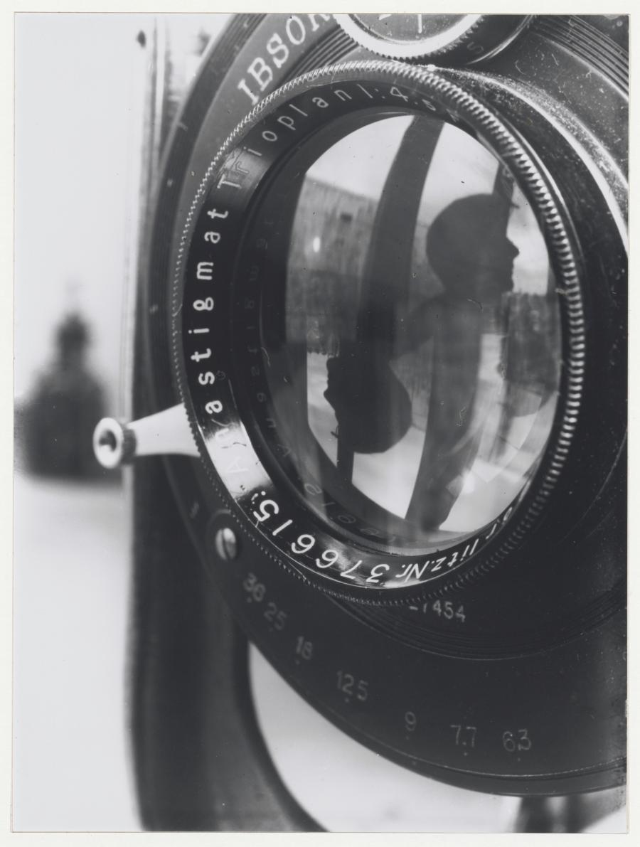 Self-Portrait in Lens