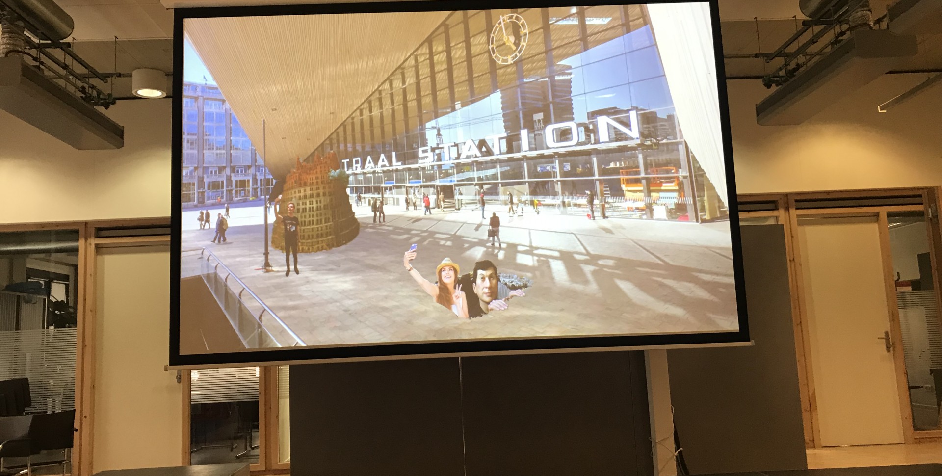 Presentatie van de eerste ideeën