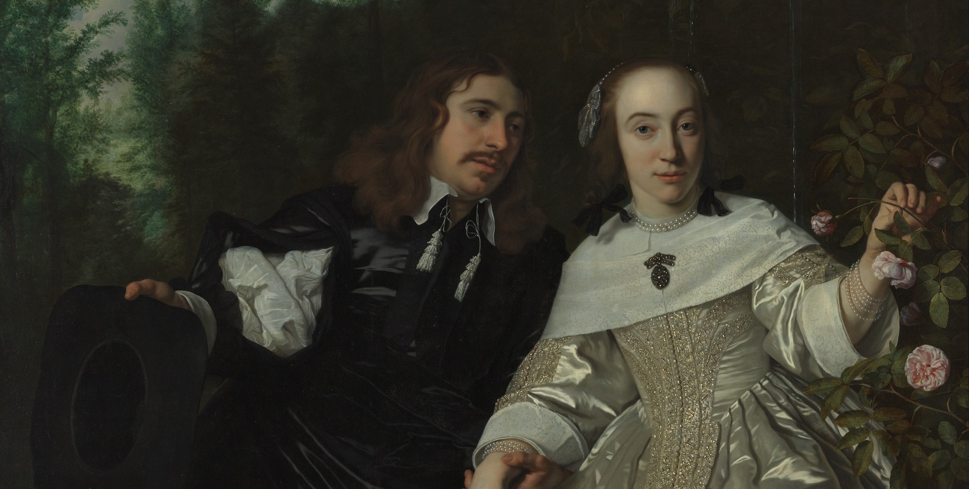 Monumental double portrait