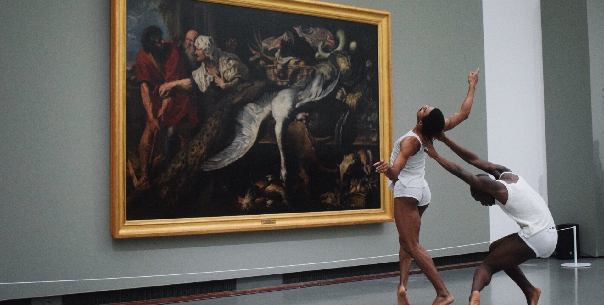 Sedrig Verwoerd en Christiaan de Donder tijdens 'N****Swan'