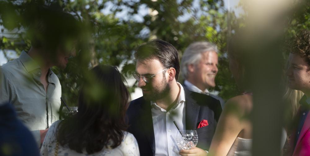 Summer drinks on the rooftop