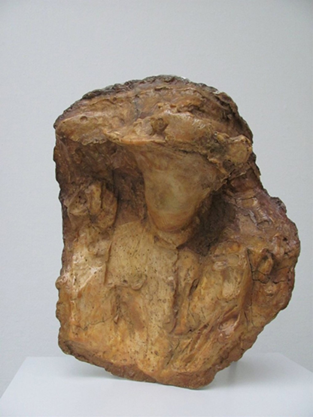 Medardo Rosso, Femme à la voilette (Vrouw met sluier), 1895 (gegoten in 1919-1923), aankoop met steun van: de Vereniging Rembrandt (mede dankzij haar Dura Kunstfonds en haar themafonds beeldhouwkunst), het Mondriaan Fonds, het VSBfonds, Stichting Museum Boijmans Van Beuningen, het Prins Bernhard Cultuurfonds (mede dankzij haar Breeman Talle Fonds), de BankGiro Loterij, de G. Ph. Verhagenstichting, Stichting Dorodarte en de gulle giften van particuliere schenkers uit de Kring Van Eyck en Gezelschap Bas Jan Ader 2014