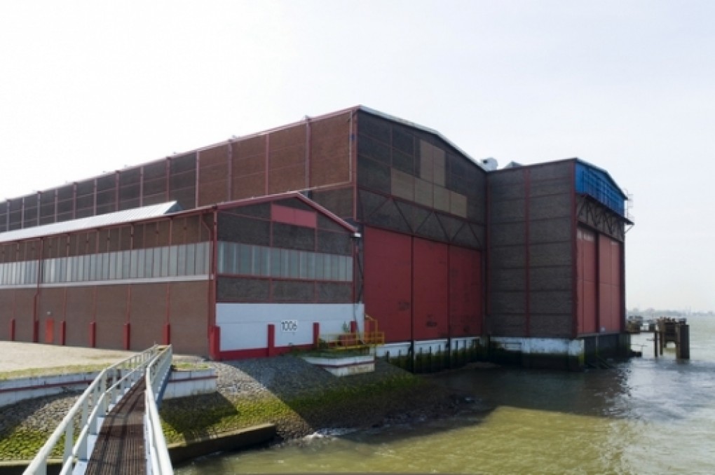 The exterior of the Submarine Wharf