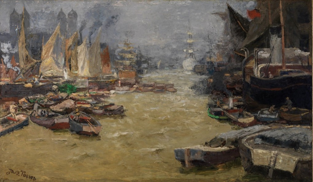 The Thames, Jan Toorop, 1885, Purchase 1937