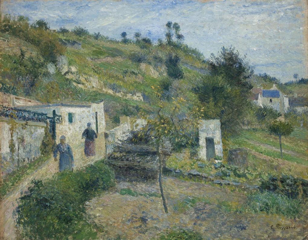Camille Pissarro, Les Coteaux d'Auvers, 1882, Museum Boijmans Van Beuningen, Rotterdam
