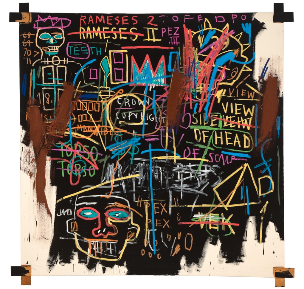 Jean-Michel Basquiat, Kings of Egypt II, 1982, Collection Museum Boijmans Van Beuningen, Rotterdam. Loan Stichting Museum Boijmans Van Beuningen, Donation: Hans Sonnenberg 2012