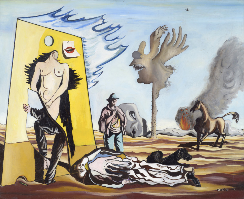 Wilhelm Freddie, Ude på landet (In the Countryside), 1934, collection ARoS Aarhus Art Museum. © Wilhelm Freddie / VISDA. Photo: Ole Hein Pedersen.