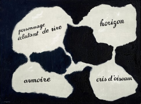 René Magritte, Le miroir vivant (The living mirror), 1928. Museum Boijmans Van Beuningen, Rotterdam, photo: Studio Tromp, Rotterdam