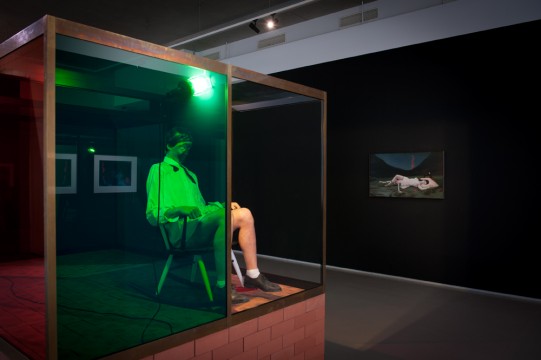 Zaaloverzicht 'De verlengde blik' Foto: Lotte Stekelenburg
