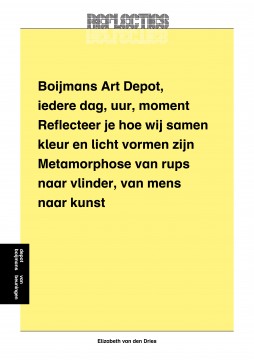 Inzending Elizabeth van den Dries, posterontwerp: Thonik
