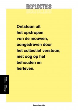 Inzending Sebastiaan Utju, posterontwerp: Thonik