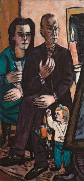 Max Beckmann, Portrait of the Family Lütjens, 1944