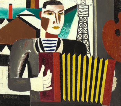 Gustave De Smet, The Accordion Player, 1926