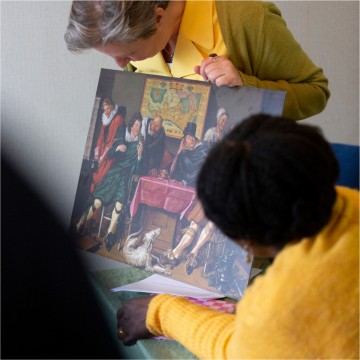 Tafelspel in de Kiefhoek, foto's: Tomas Mutsaers