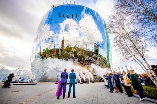 Koninklijke opening depot op 5 november 2021. Foto Ben Houdijk