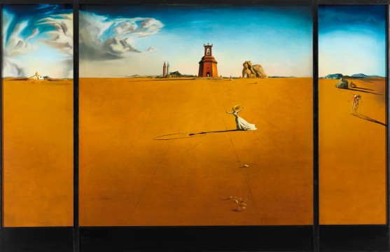 Salvador Dalí, Landscape with a Girl Skipping Rope, 1936, Collection Museum Boijmans Van Beuningen, Rotterdam. Purchase 1977