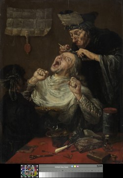 Verwilt François, Het snijden van de kei, circa 1660, Schenking weduwe P.J. van Wageninge 1874