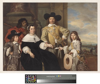 Koelman Johan Philip, Familieportret van Rijcklof Volckertsz van Goens (1619-1682), Schenking D. Franken Dz. 1892