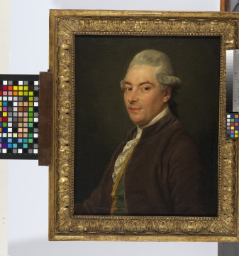 Batoni Pompeo Girolamo, Lucca 1708 - Rome 1787, Portret van de Rotterdamse tabakshandelaar Pieter Caarten, 1778