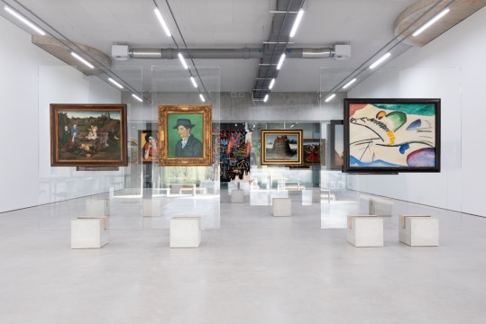 The presentation “Highlights from the museum collection: test installation”, 2021