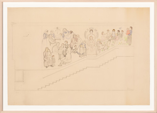 Marie Willeboordse, Prevention is better than Cure (Design Mural Medical Service), 1940-1941, collection Museum Boijmans Van Beuningen, Rotterdam. Provenance unknown: after 1941. Photo: Studio Tromp.