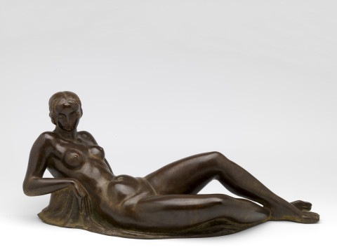 Johan Polet, Reclining Nude, 1934, collection Museum Boijmans Van Beuningen, Rotterdam. Donation: Reichskommissar für die besetzten Niederländische Gebiete 1943. Photo: Tom Haartsen.