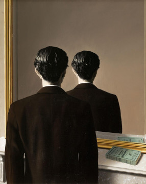 René Magritte, La reproduction interdite, 1937. Purchased 1977