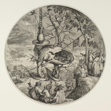 Jheronimus Bosch, The Tree Man, c. 1590-1610. From the estate of Dr J.C.J. Bierens de Haan, 1951