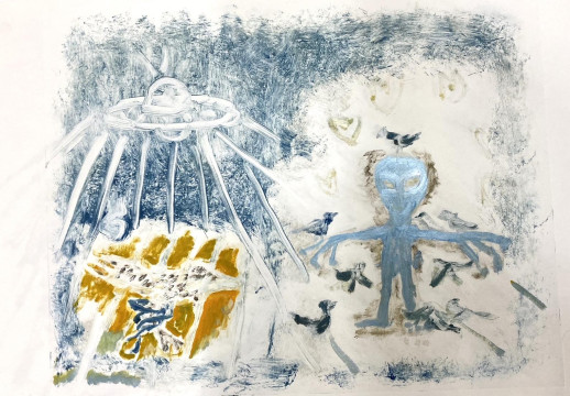 G.C. Heemskerk & Shani Leseman, Monoprint