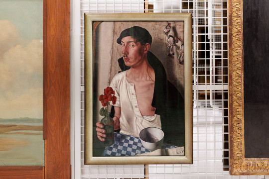 Dick Ket, Zelfportret, 1932. Schenking Dirk Hannema, 1934. Foto: Aad Hoogendoorn