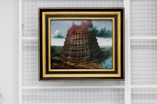 Pieter Bruegel, De toren van Babel, c. 1568. Verworven met de verzameling van D.G. van Beuningen, 1958. Foto: Aad Hoogendoorn