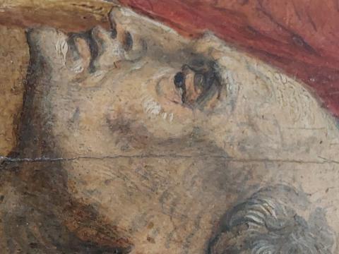 Meester van de Aanbidding te Lille, 'Drieluik met de Aanbidding der koningen, de Aanbidding der herders en de Rust op de vlucht naar Egypte', circa 1520-1530. Olieverf op paneel, 119 x 167 cm. Verworven met de verzameling van D.G. van Beuningen, 1958.