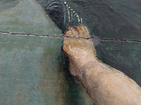 Meester van de Aanbidding te Lille, 'Drieluik met de Aanbidding der koningen, de Aanbidding der herders en de Rust op de vlucht naar Egypte', circa 1520-1530. Olieverf op paneel, 119 x 167 cm. Verworven met de verzameling van D.G. van Beuningen, 1958.