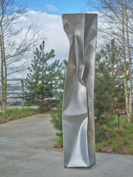 Ewerdt Hilgemann, Imploded Column (2001). Collectie Museum Boijmans Van Beuningen, Rotterdam.